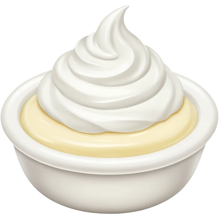 Sour cream emoji