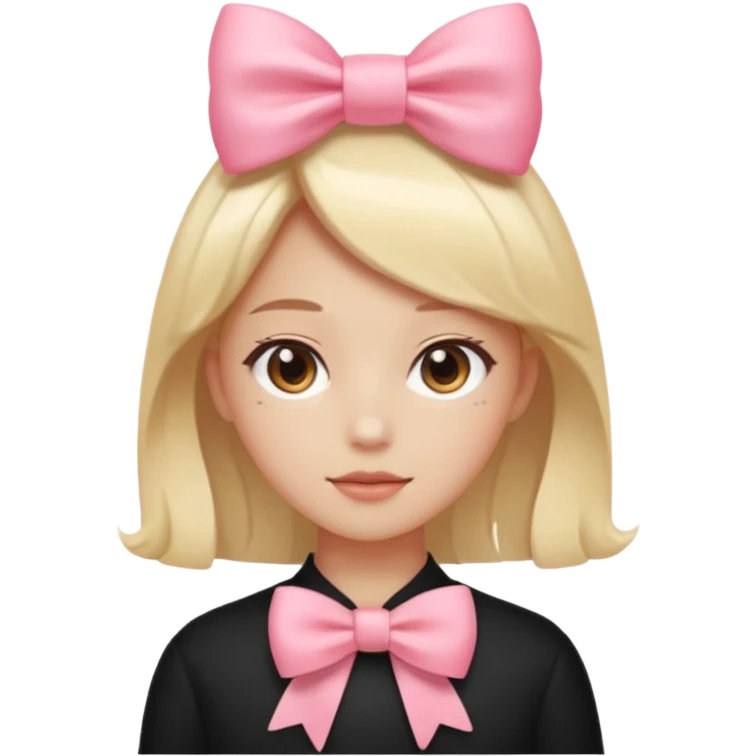 Something beautiful, like a person with a bowAlgo aesthethic emoji