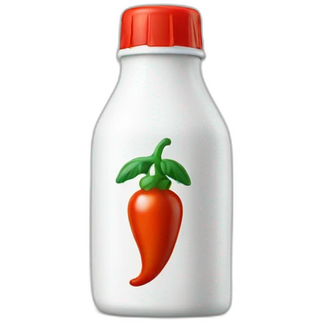 sriracha bottle emoji