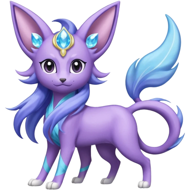 Luxio-Espeon-Suicune-fusion emoji