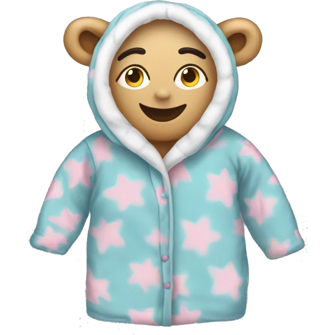 Cosy pyjamas  emoji