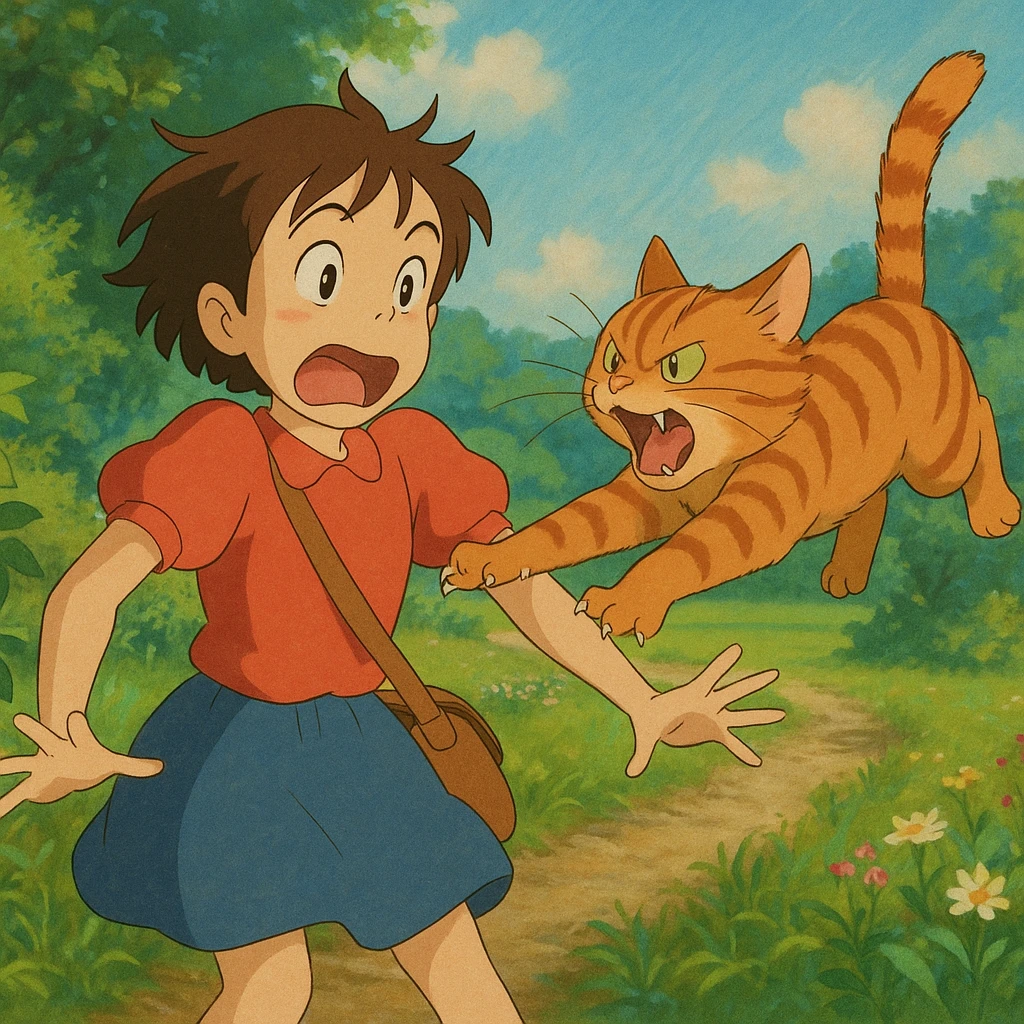 cat attack emoji