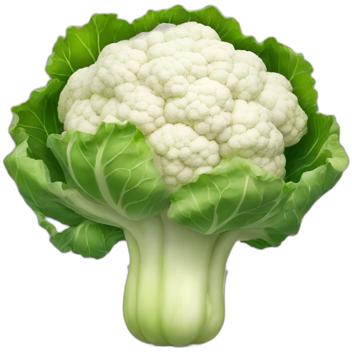 Cauliflower high detail emoji