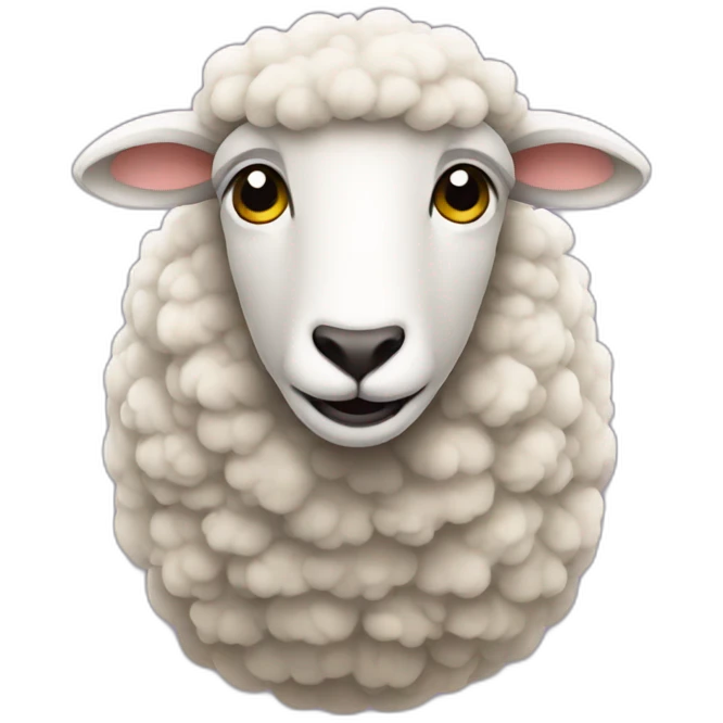 sheep emoji