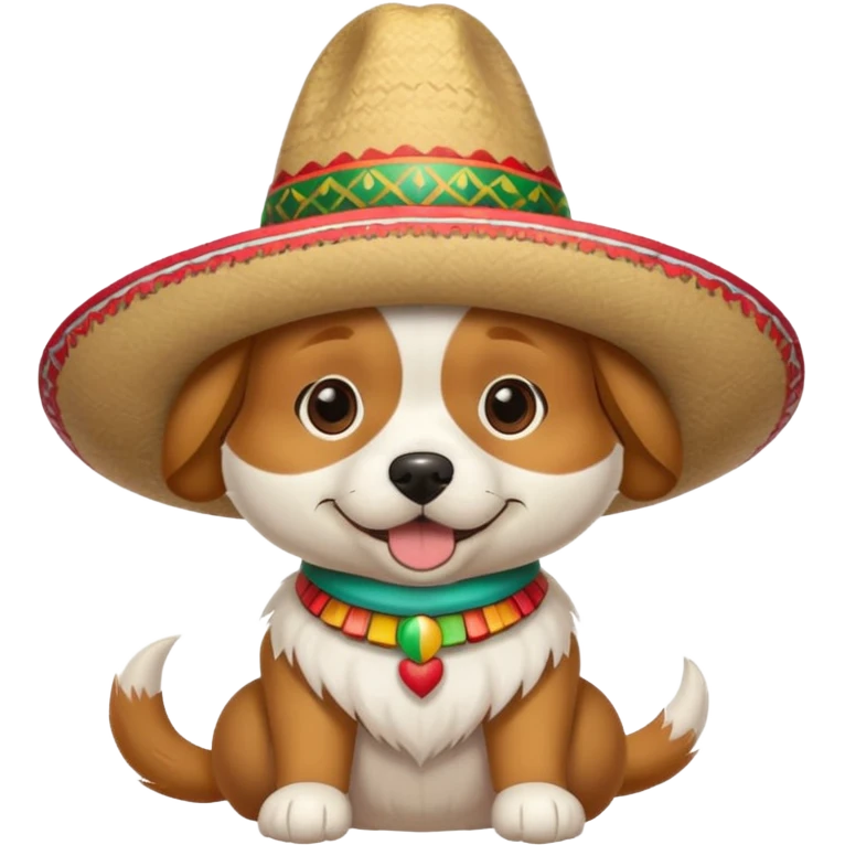 mexican hat dog emoji