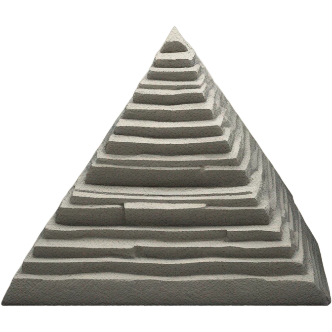 Vinyl record into Egypt pyramid emoji