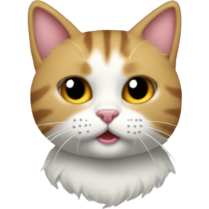 gatita con lazo emoji