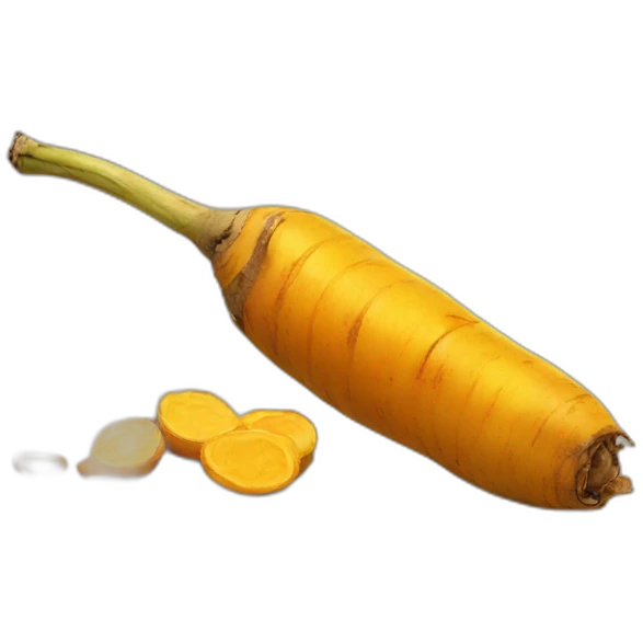 Tumeric root emoji