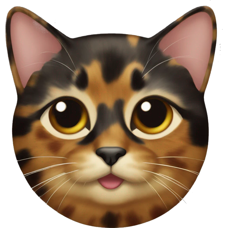 tortoiseshell cat emoji