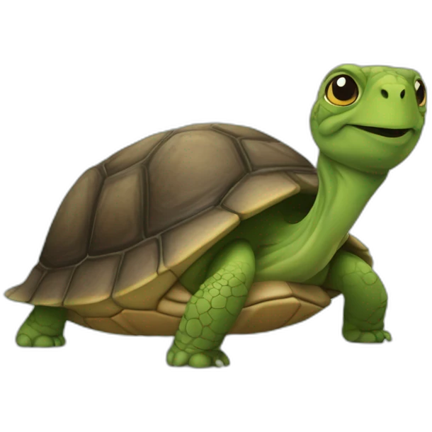 harry potter sur une tortue emoji