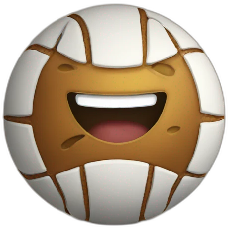 Emoji with ball emoji