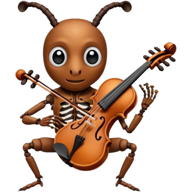 Musician Beetle emoji
