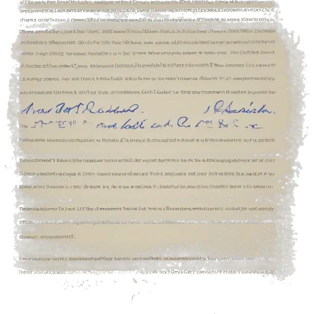 Signed document  emoji