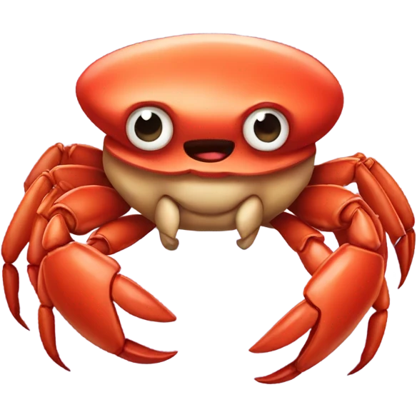 Haha crab emoji