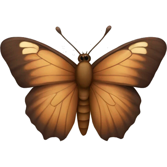 Brown butterfly  emoji
