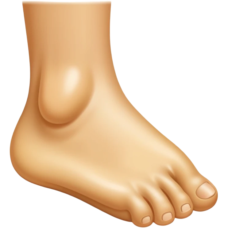 human foot emoji