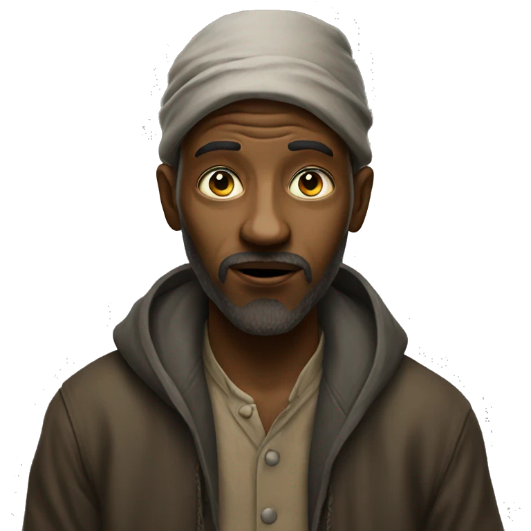 Beggar emoji