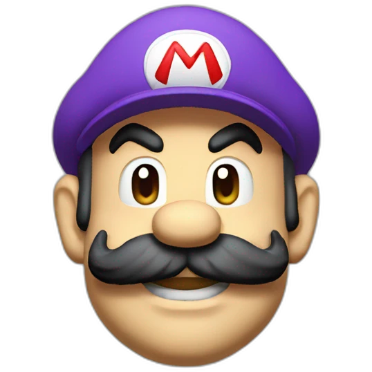 Mario mixed Wario emoji