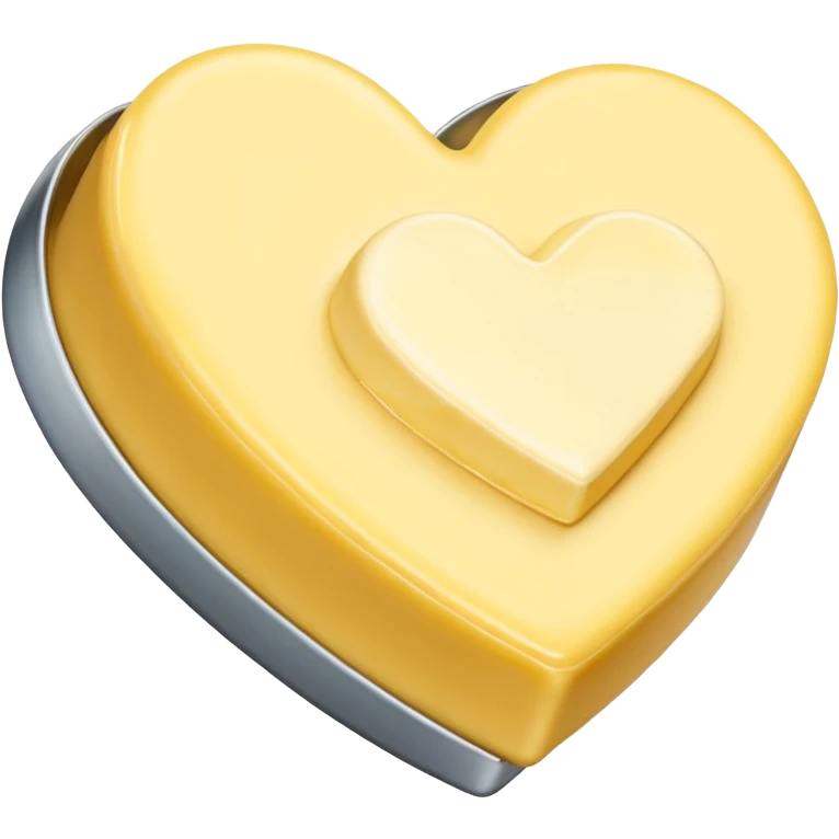 butter colour heart emoji