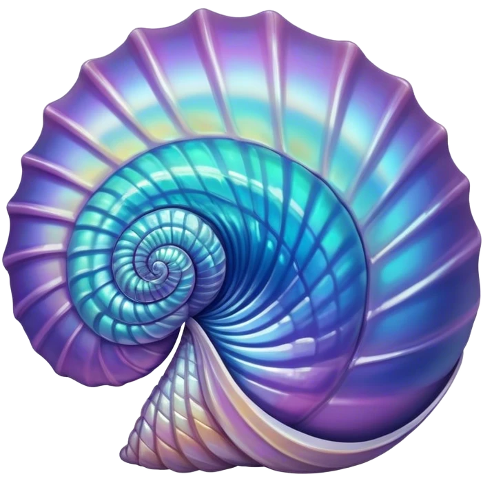 Ocean shell emoji