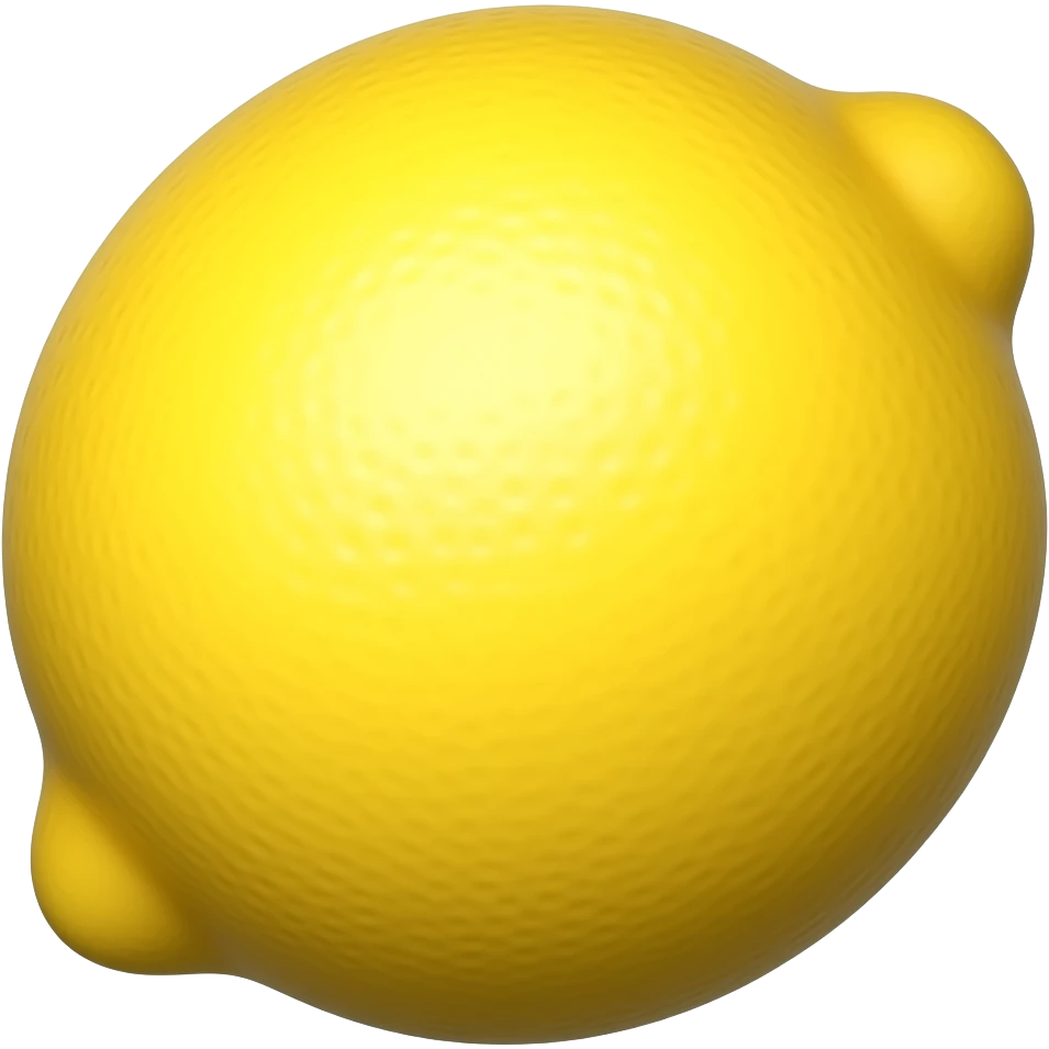 lemon emoji