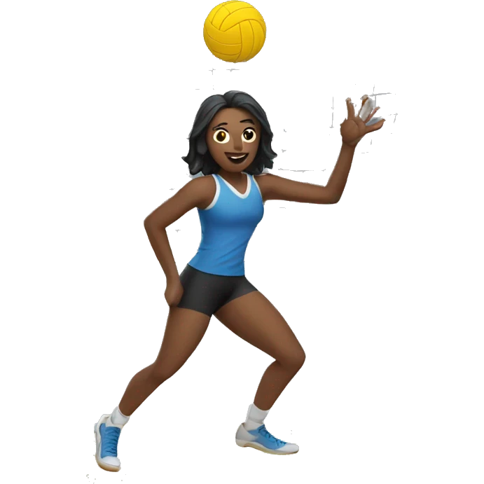 playing volleyball emoji