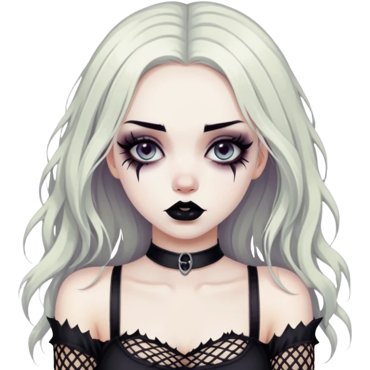 Gothic girl ree emoji