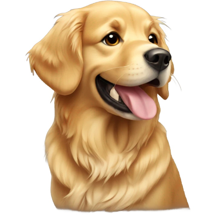 Golden retriever  emoji