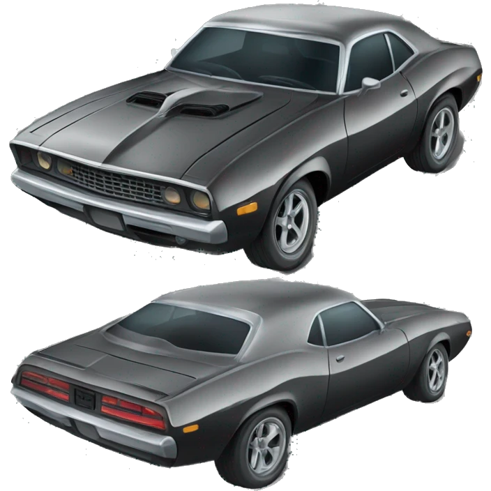 cool muscl car emoji