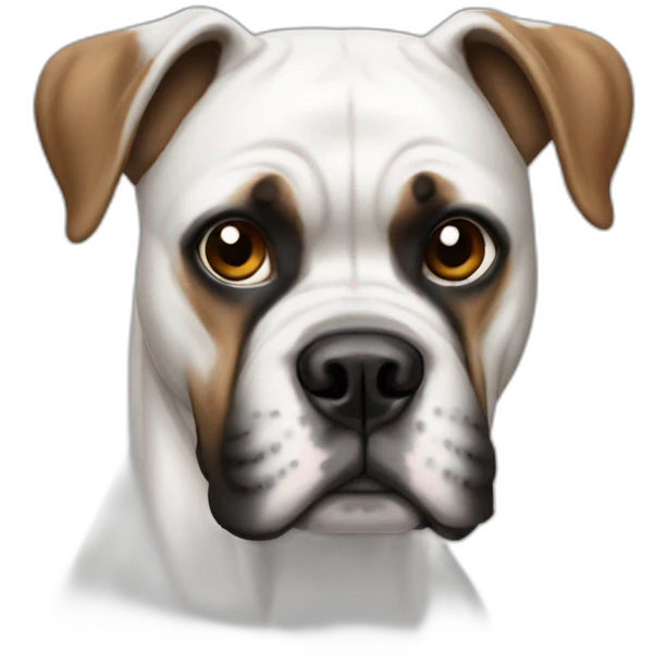 white boxer emoji