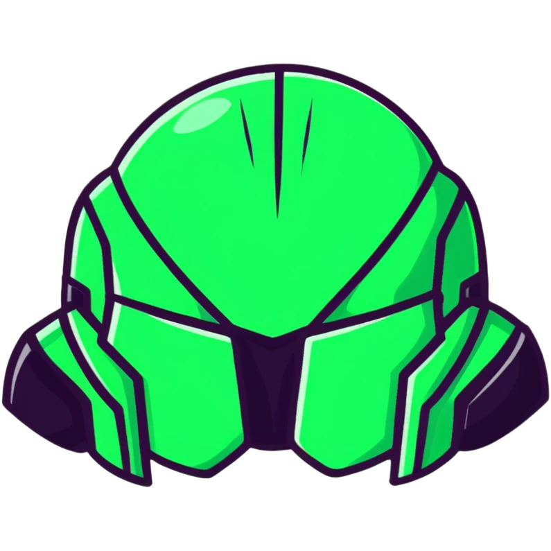 green shoulder pads emoji