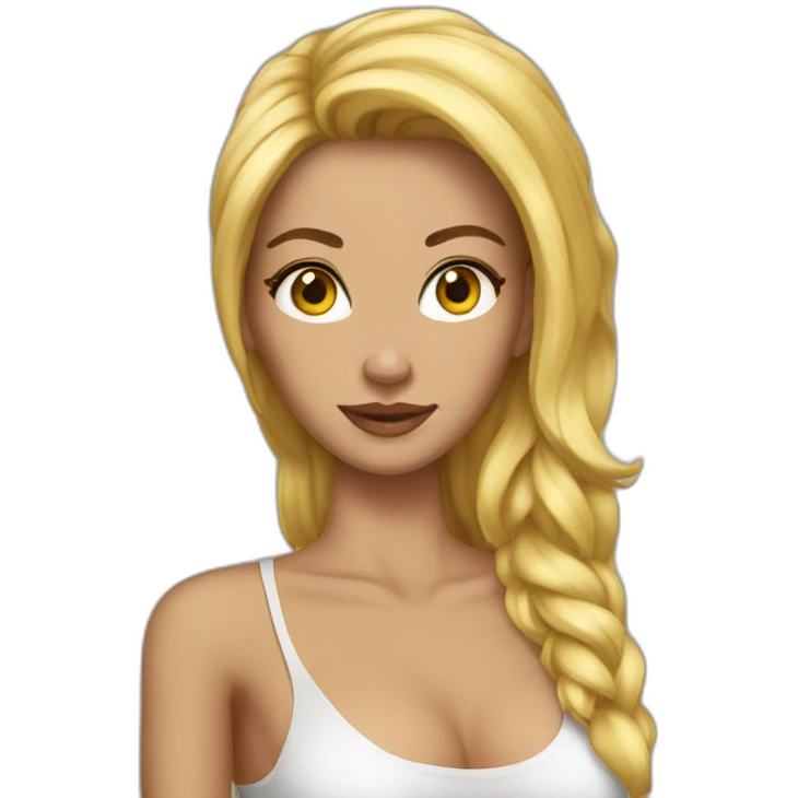 Sexy woman emoji