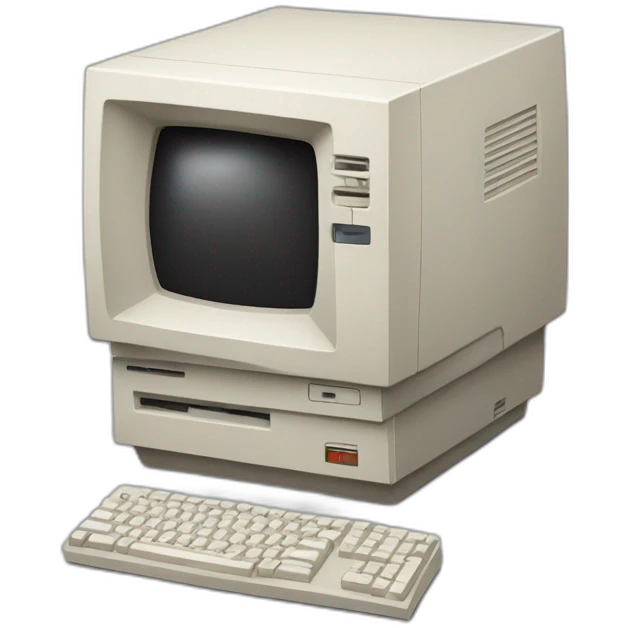 Classic Apple Macintosh Computer emoji