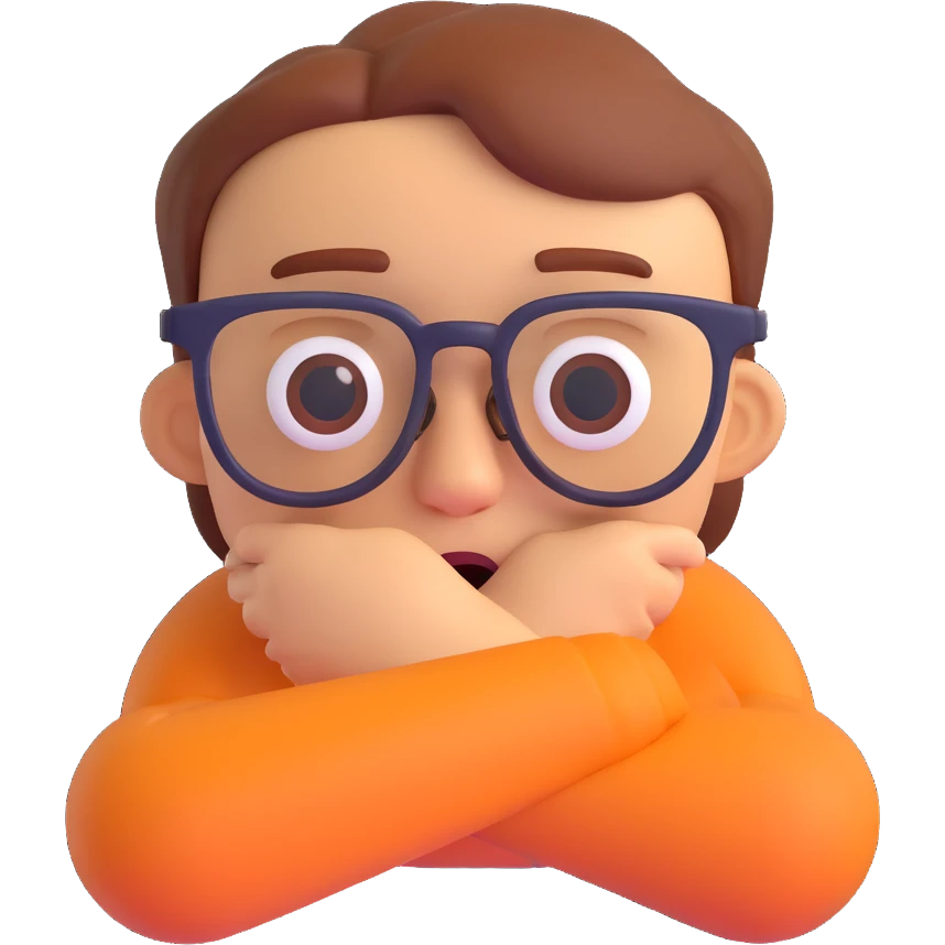 sad nerd emoji with expressive face and glasses emoji