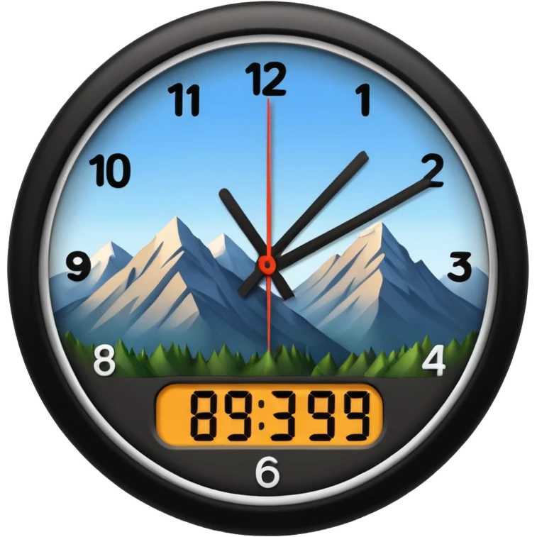 mountain standard time emoji