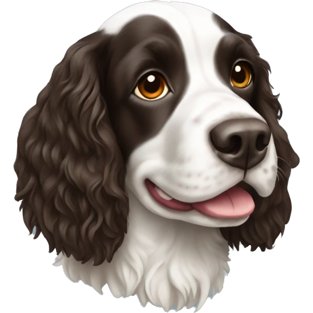 English springer spaniel emoji