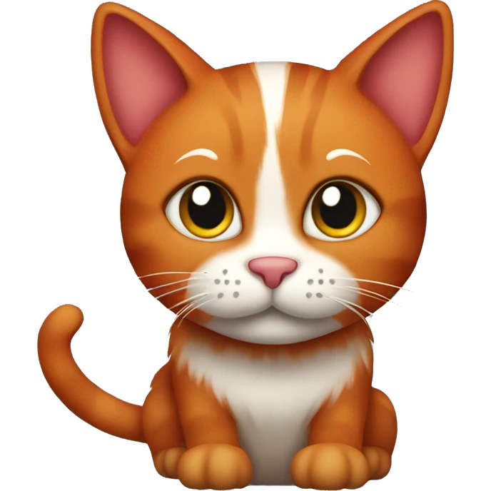 Christmas red Cat emoji