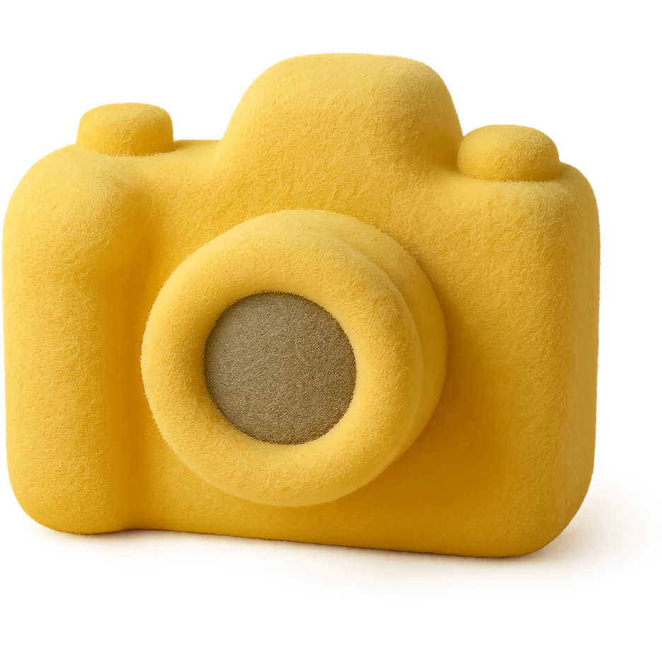 yellow camera emoji