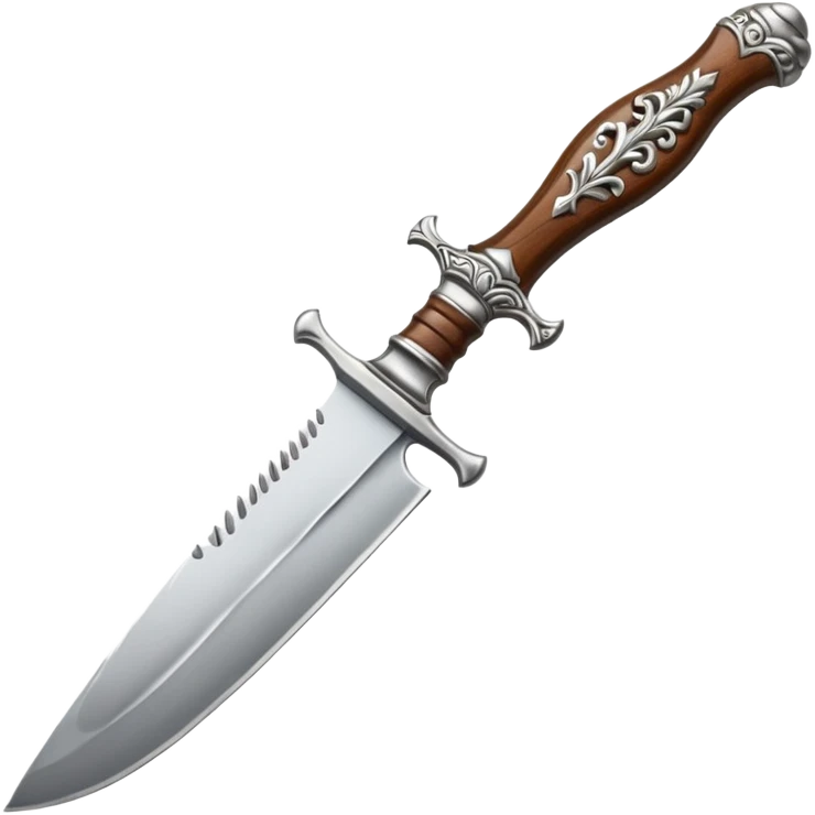 Old  royal knife in the auction emoji