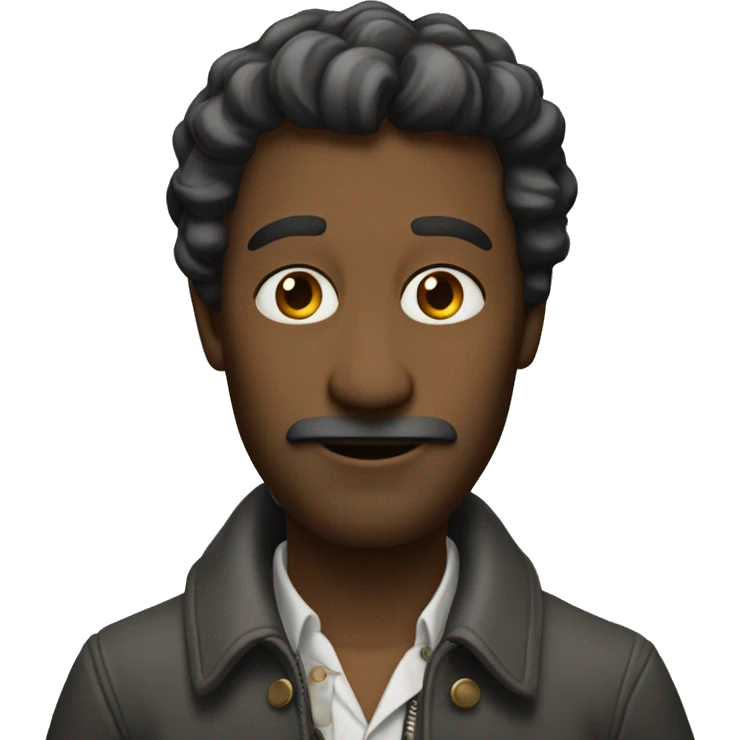 Homme beau métisse emoji