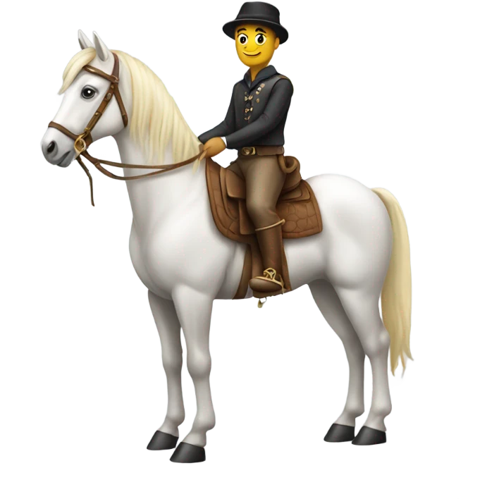 ty sur un cheval emoji