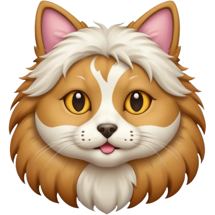 cat and dog one body emoji