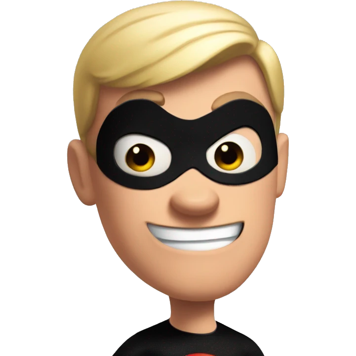 mr. incredible from the incredibles emoji