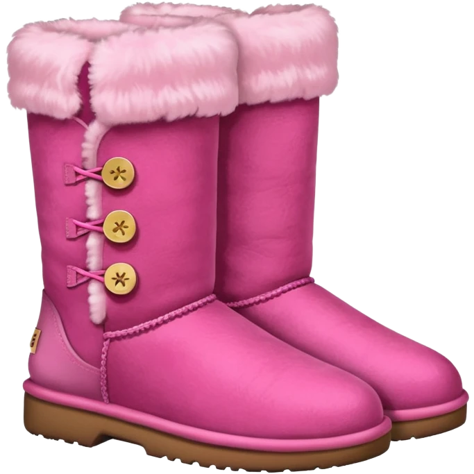 pink ugg emoji