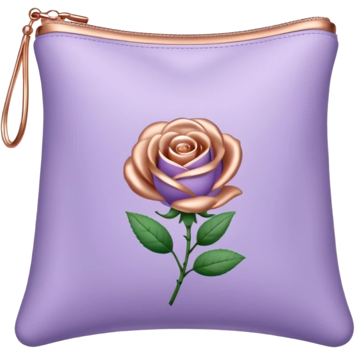 cosmetic in a lavender bag emoji