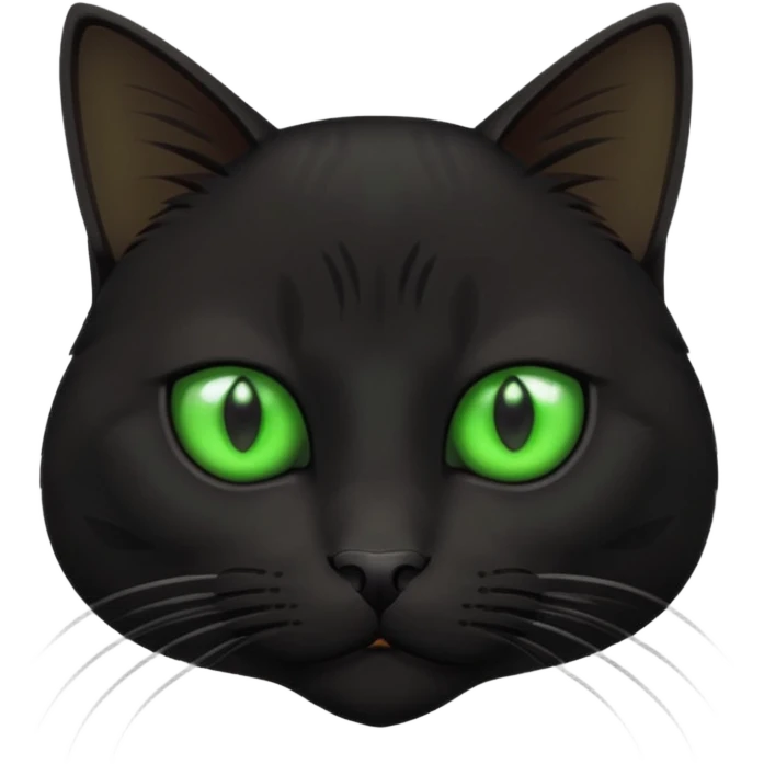 black Office cat emoji
