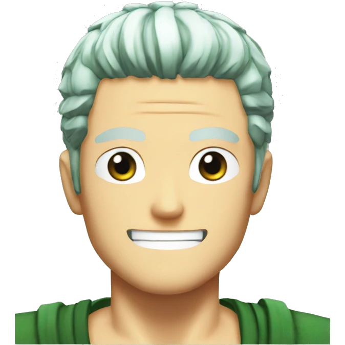 Zoro from one piece emoji