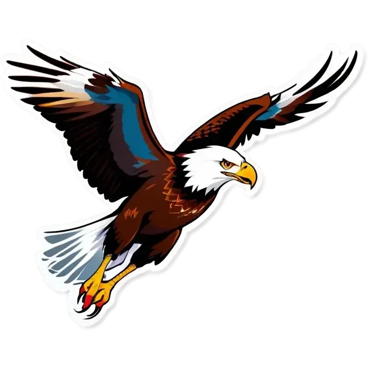 eagle fishing emoji