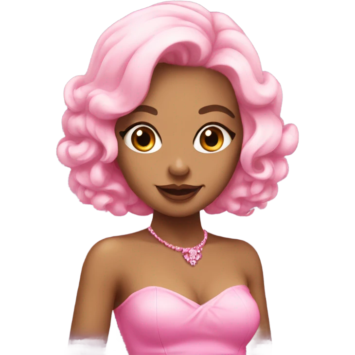 Pink cute coquette  emoji