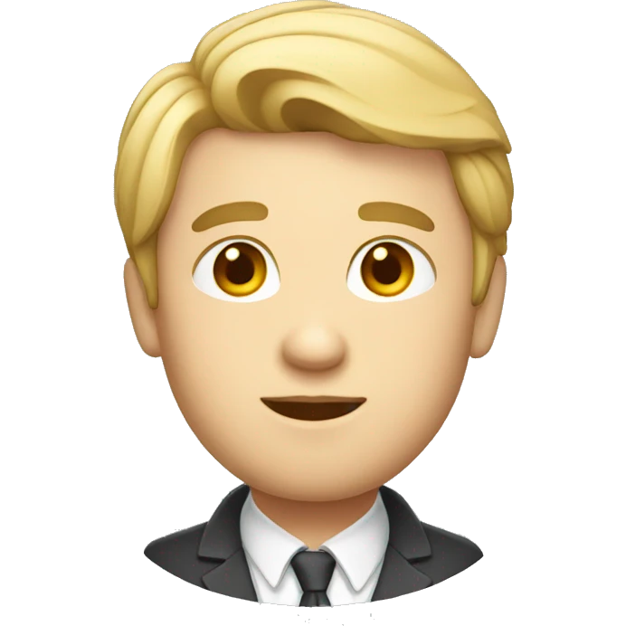 a professional person with fair color emoji